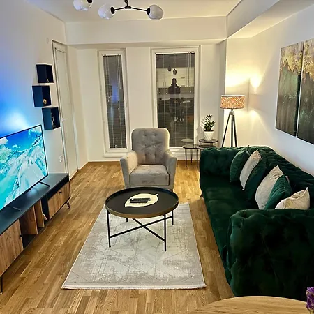 Thomas Two Bedroom Apartment-Private Parking Σκόπια Εξωτερικό φωτογραφία